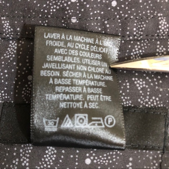 Alfani men’s gray short sleeve shirt size Large - Picture 6 of 8